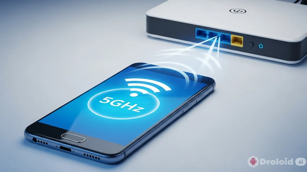 Cara Setting WiFi 5GHz Android