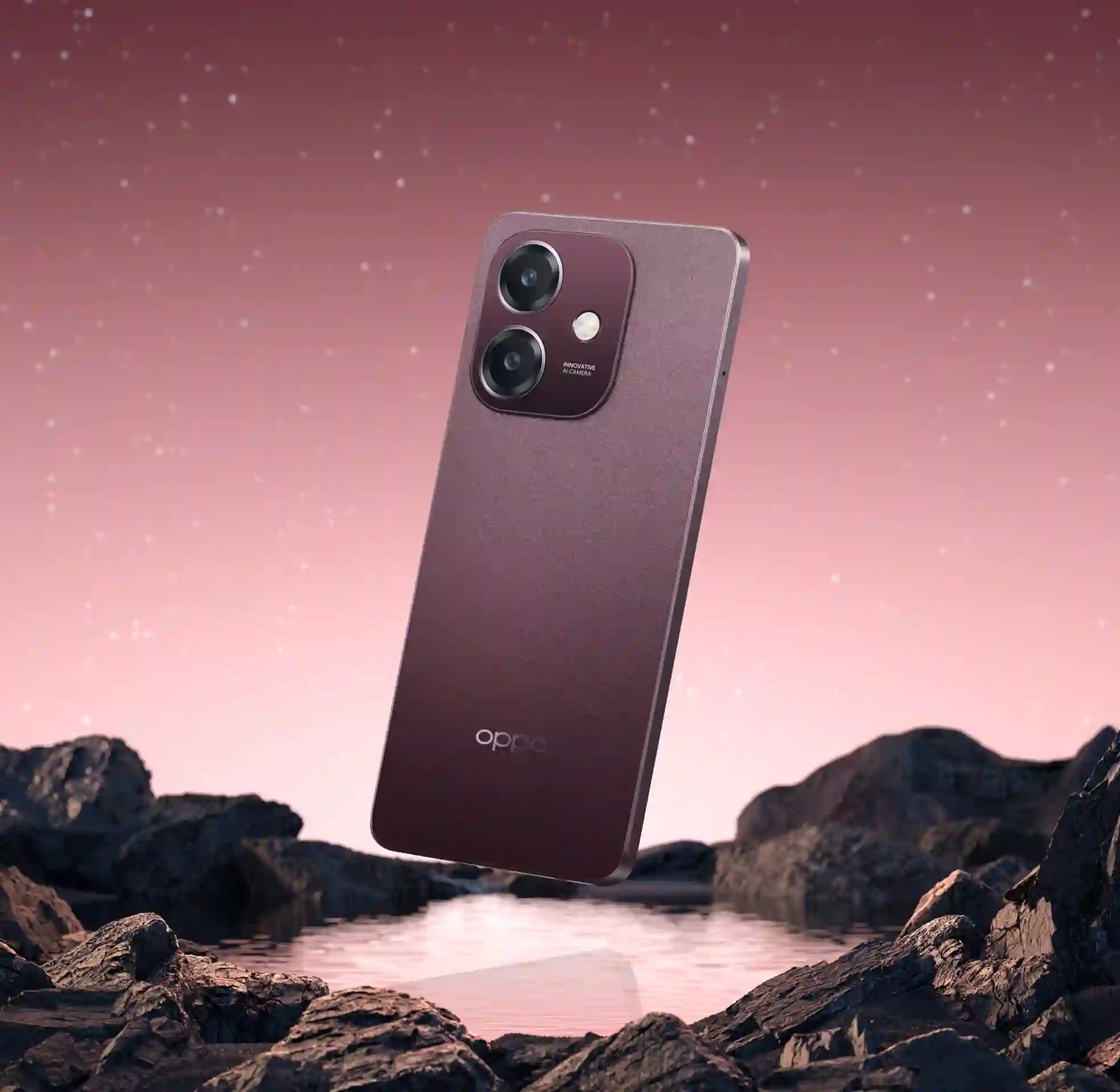 Oppo A51 Nebula Red
