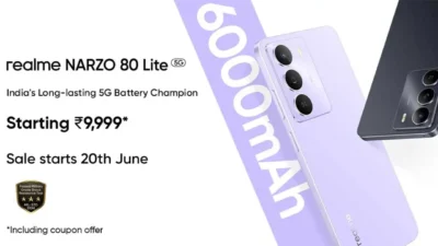 Realme Narzo 80 Lite 5G Resmi Meluncur, Usung Layar 120Hz dan Baterai Jumbo 6000mAh