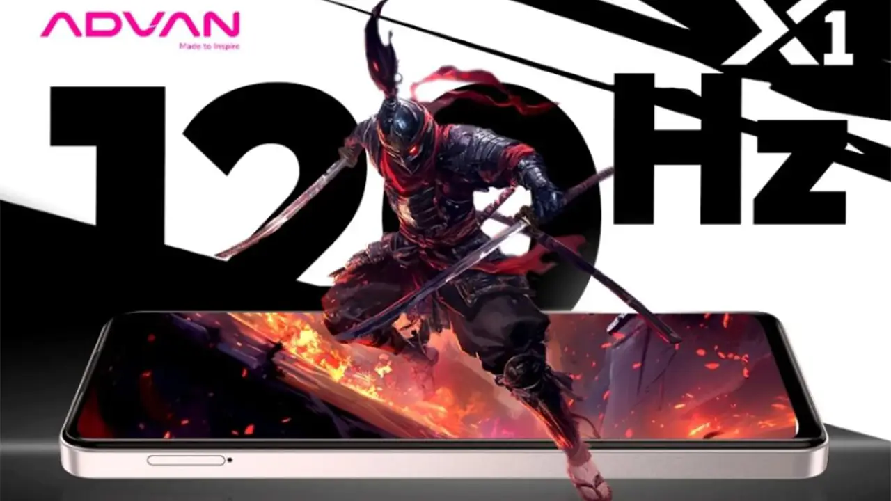 Spesifikasi Advan X1, Layar 120Hz, RAM 16GB, Harga Terjangkau