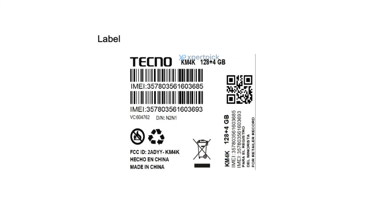 Tecno Pop 10 Pro FCC 4 Tecno Pop 10 Pro FCC 4