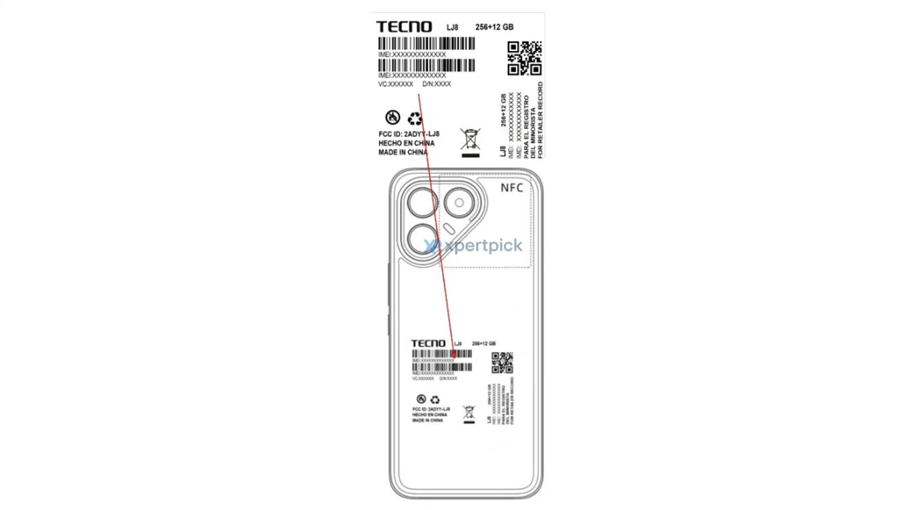Tecno Pova 7 Pro 5G FCC 3 Tecno Pova 7 Pro 5G FCC 3