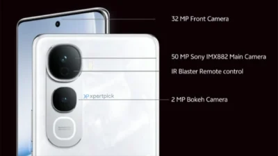 Vivo Y400 Pro Siap Gebrak Pasar, Tawarkan Bodi Super Ramping dan Kamera Sony IMX882