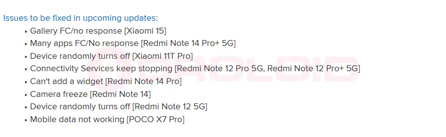 Xiaomi Tuntaskan 8 Masalah Besar di HyperOS