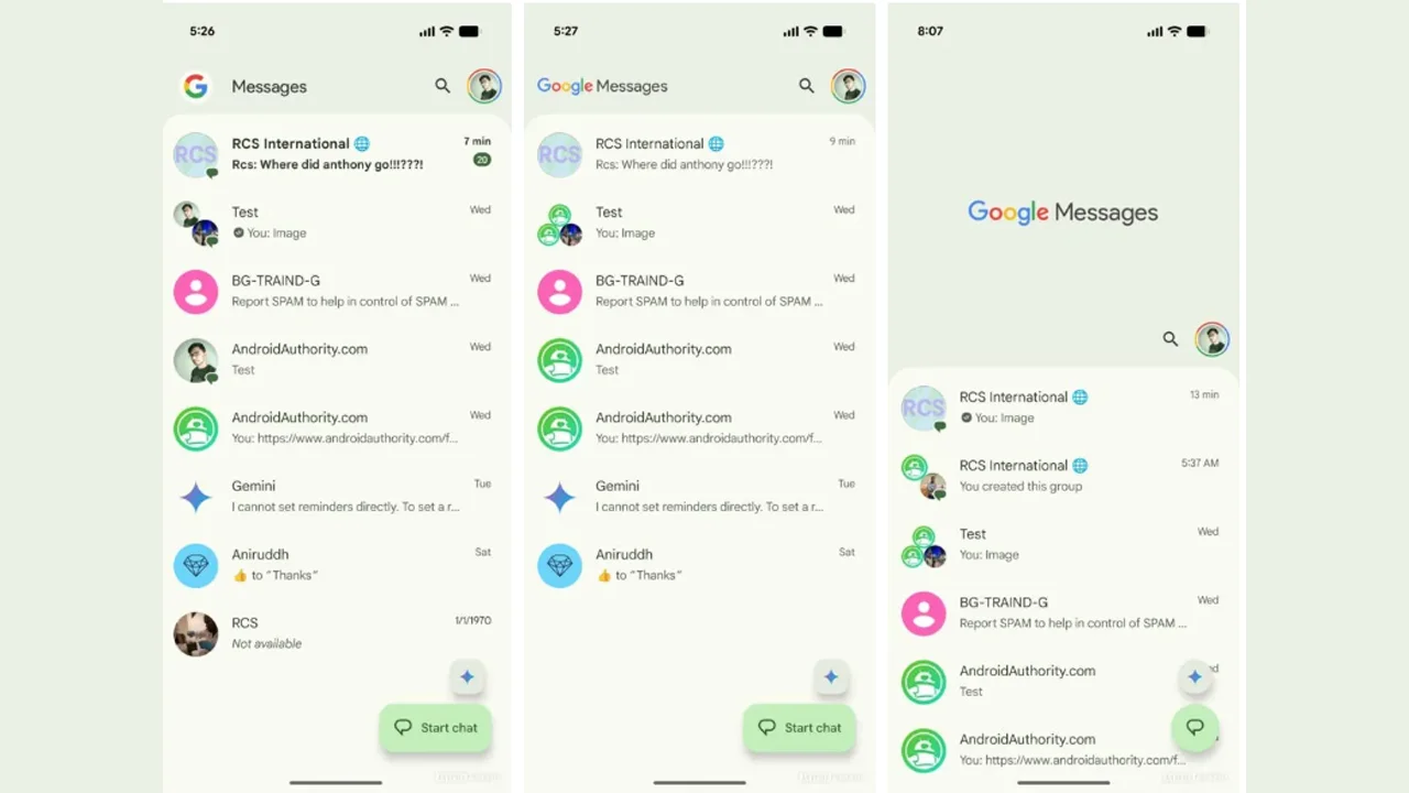 Aplikasi Messages